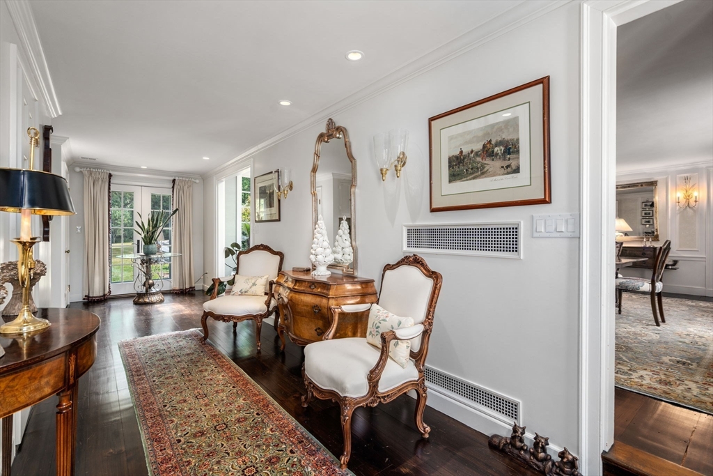 157 Centre Street Dover, MA 02030 - Photo 6 of 42 a living room with furniture and a window
