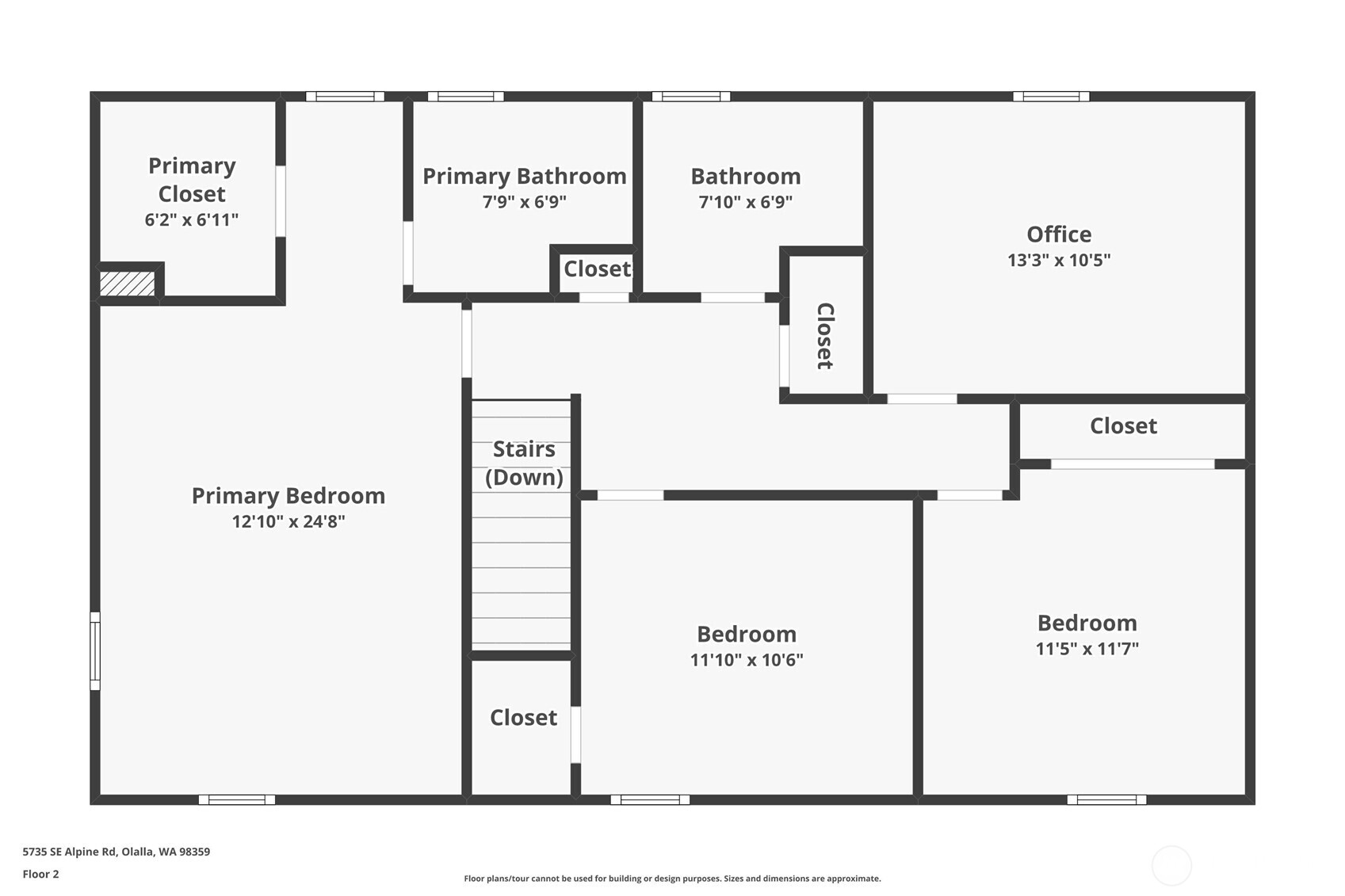 5735 Southeast Alpine Road Olalla, WA 98359 - Photo 39 of 40 a picture of a wall with a white wall