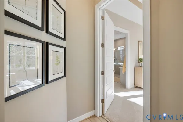 a view of front door