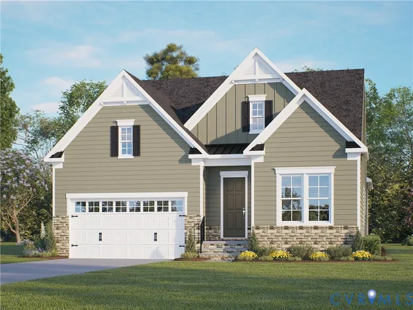 a view of house with yard