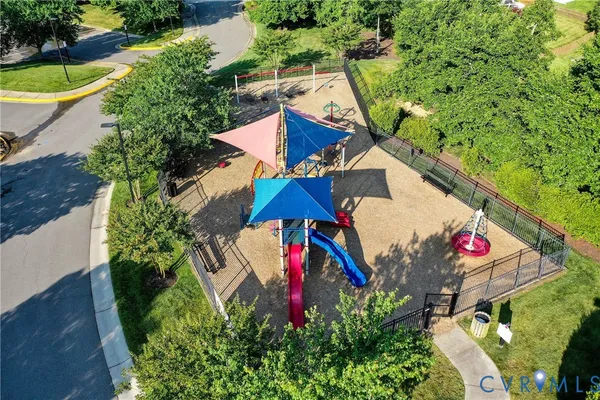a view of outdoor space with seating