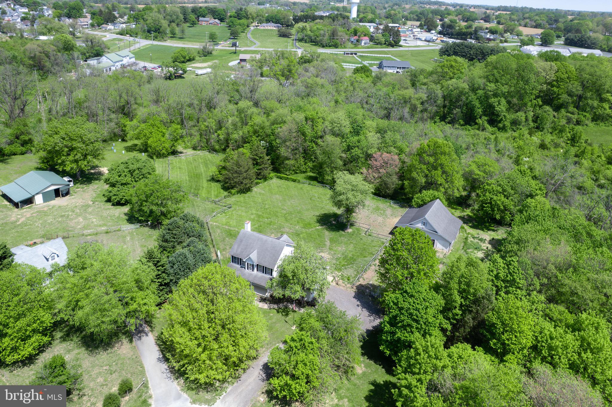 40 Stubb Road Rising Sun, MD 21911 - Photo 27 of 39 an aerial view of residential house with outdoor space and trees all around