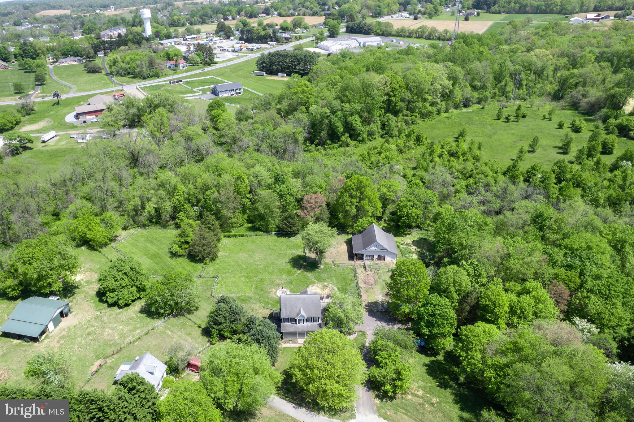 40 Stubb Road Rising Sun, MD 21911 - Photo 29 of 39 an aerial view of residential house with outdoor space and trees all around