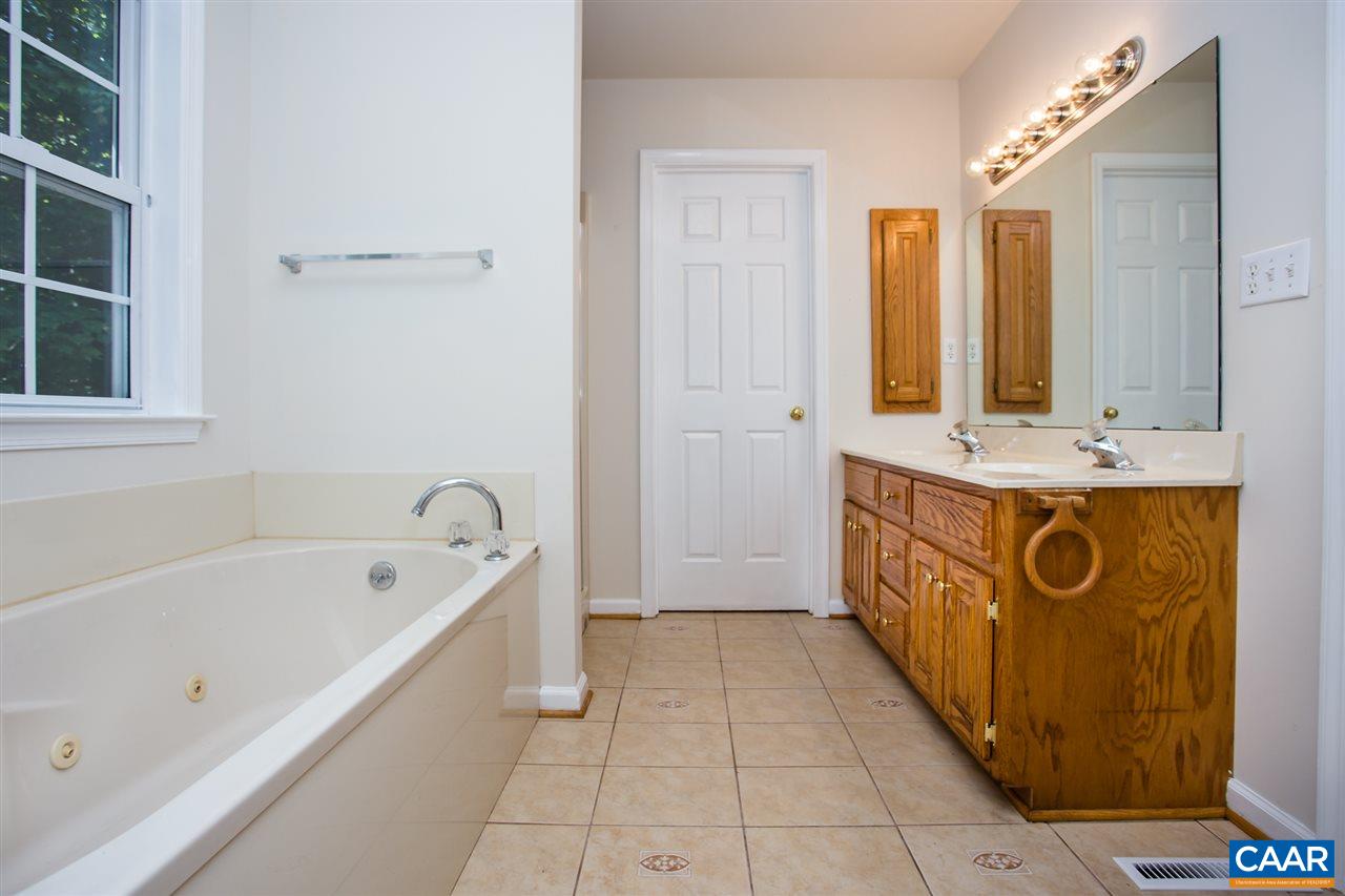 391 Rudolph Street Ruckersville, VA 22968 - Photo 20 of 31 a spacious bathroom with a tub sink and mirror