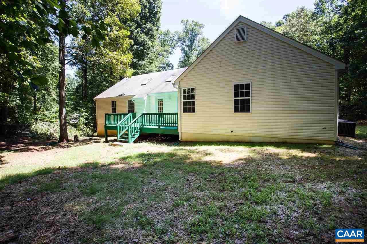 391 Rudolph Street Ruckersville, VA 22968 - Photo 27 of 31 a view of a backyard of the house