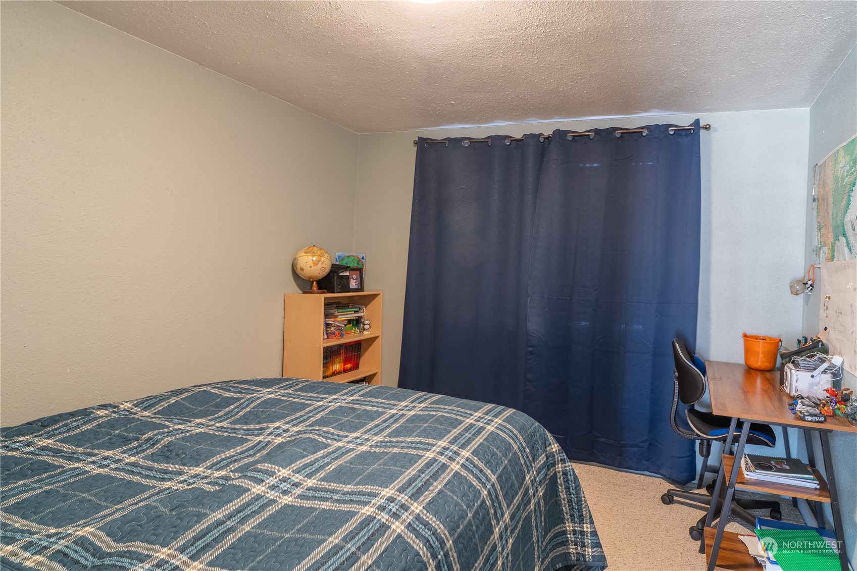 102 East Herman Road Lind, WA 99341 - Photo 17 of 40 a bedroom with a bed and a window