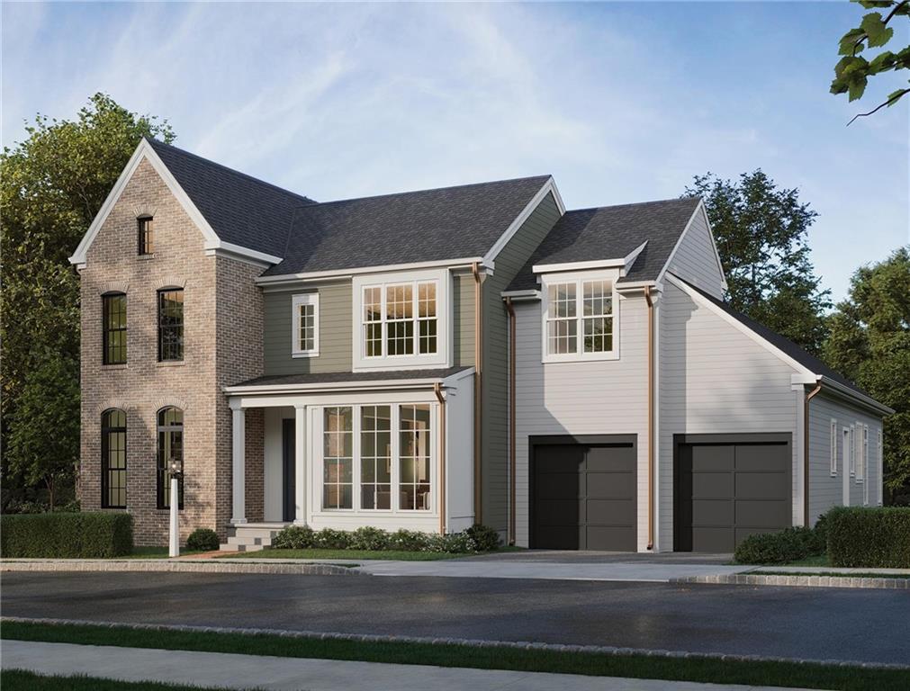 102 Ramsgate Road, Unit LUDLOW Cranberry Township, PA 16066 - Photo 30 of 38 a view of a white house with a yard and plants