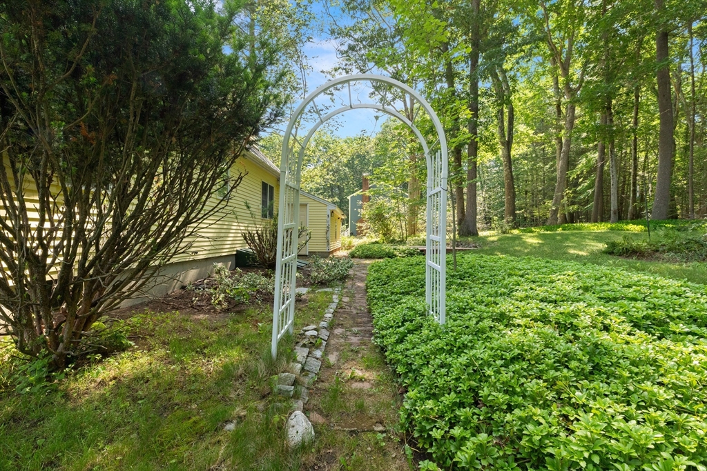 31 Kimball Road Amesbury, MA 01913 - Photo 31 of 40 a backyard of a building with trees