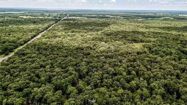 a view of a city with an ocean view