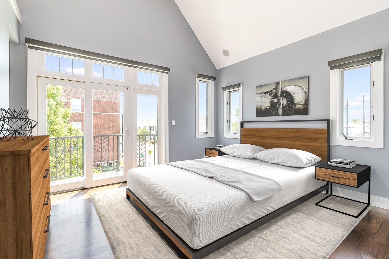3700 North Kenneth Avenue Chicago, IL 60641 - Photo 11 of 29 a bedroom with a large bed and a window with outer view