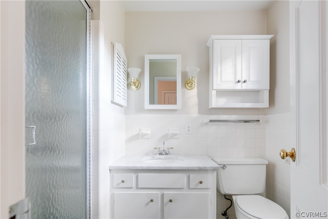 8965 Wishart Road Henrico, VA 23229 - Photo 24 of 38 Primary bath has been updated from the original.