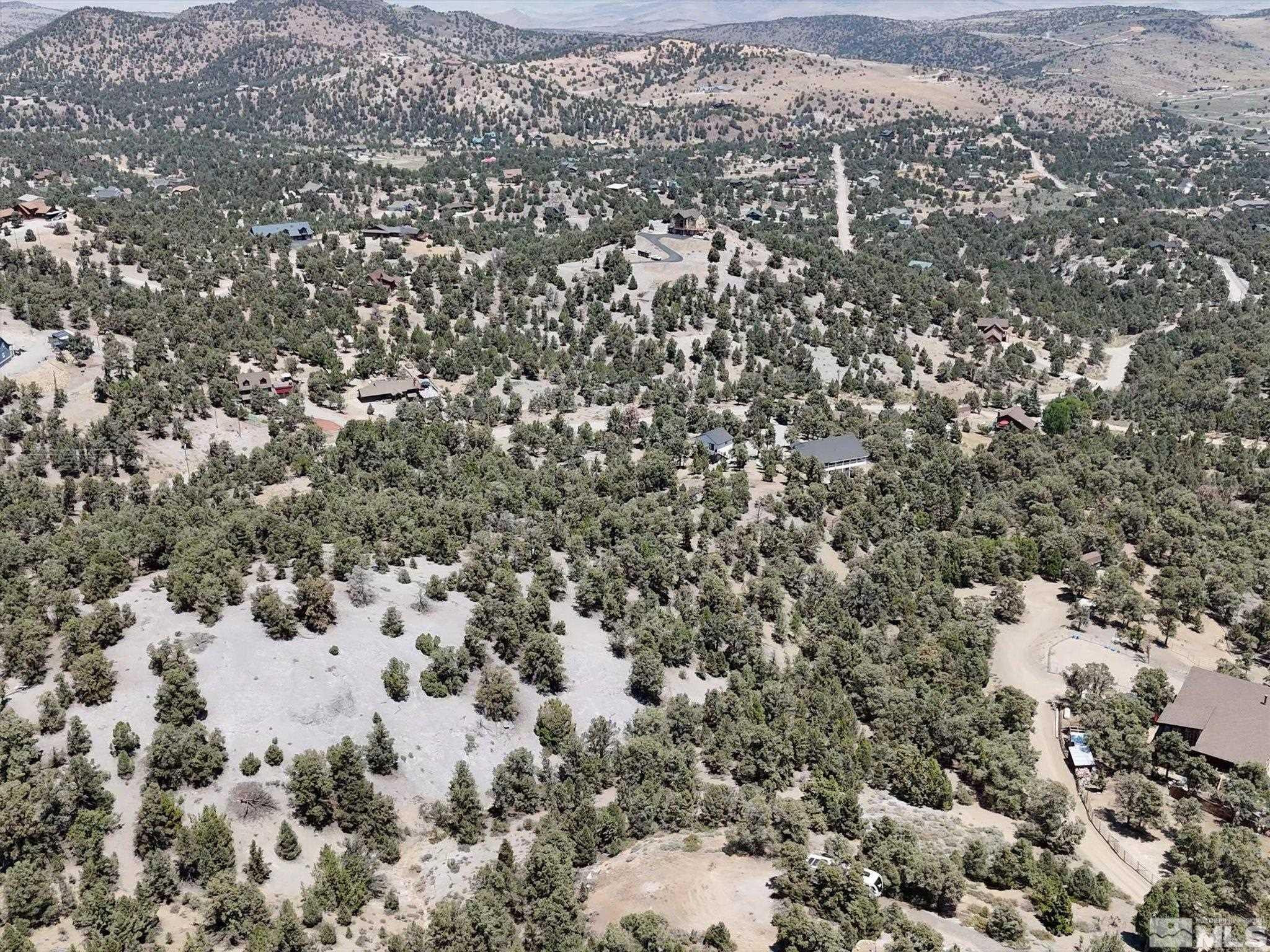2040 Alpine Road Reno, NV 89521 - Photo 9 of 12 an aerial view of house with yard and mountain view in back