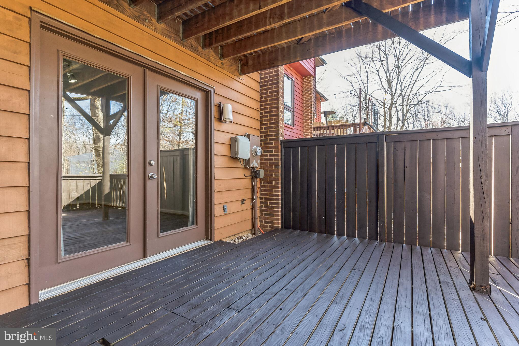 11507 Buttonwood Court Reston, VA 20191 - Photo 25 of 32 Second deck off the rec room