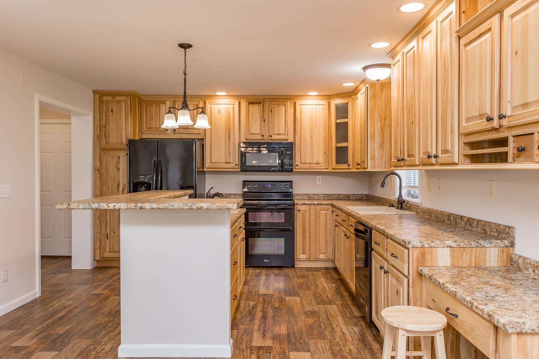 17333 Timberview Drive Timberville, VA 22853 - Photo 29 of 68 a kitchen with a stove a sink and a refrigerator