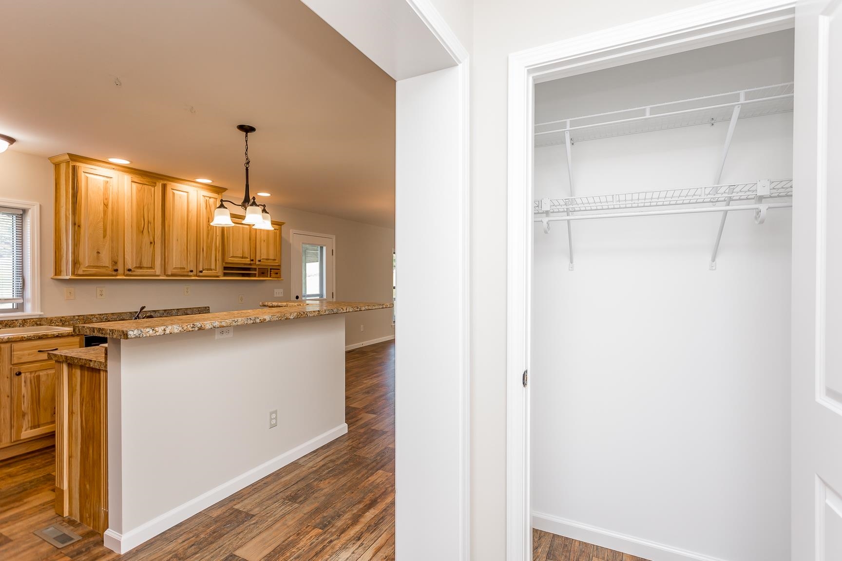 17333 Timberview Drive Timberville, VA 22853 - Photo 36 of 68 a bathroom with a sink and a mirror