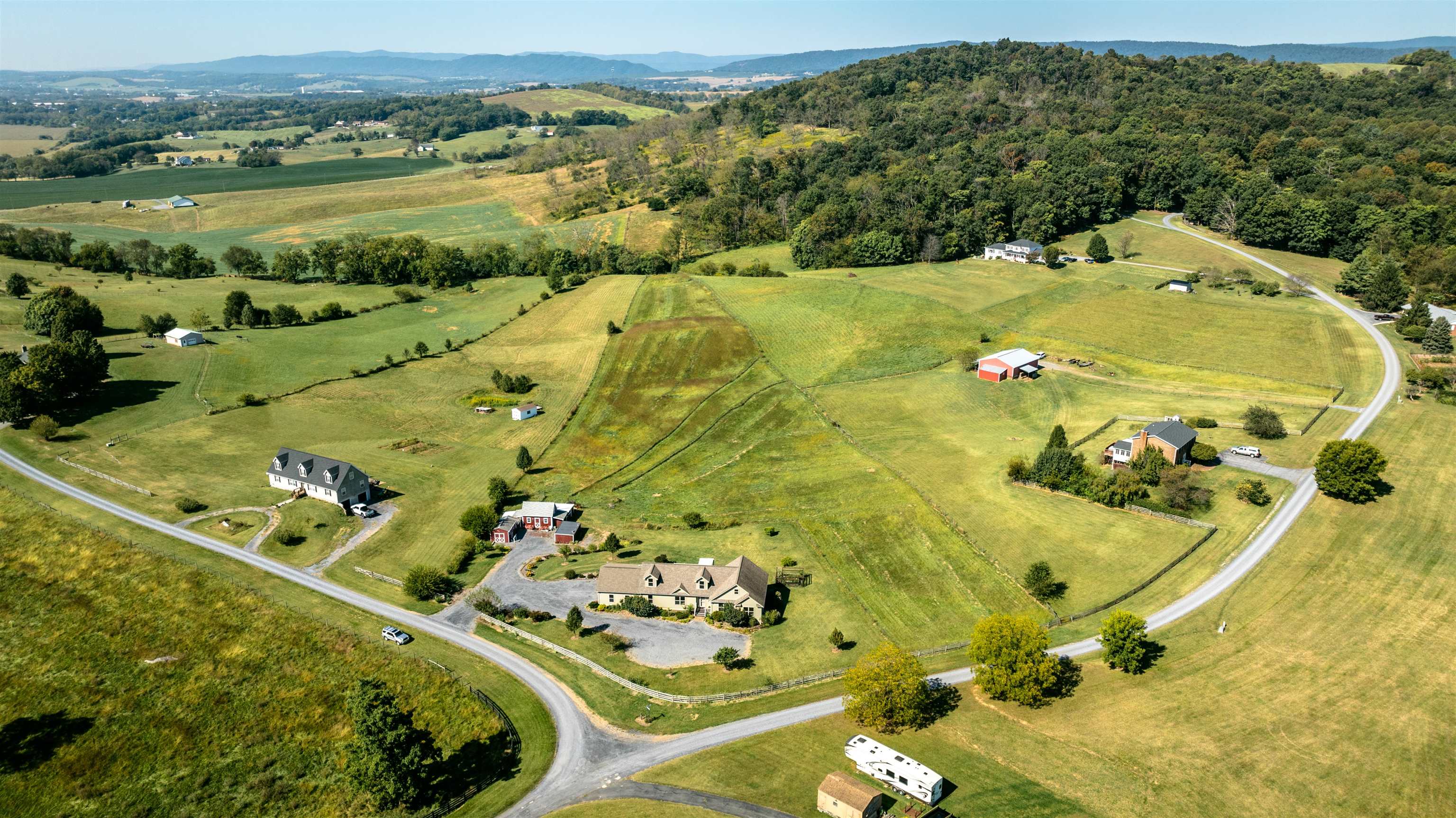17333 Timberview Drive Timberville, VA 22853 - Photo 7 of 68 an aerial view of a swimming pool