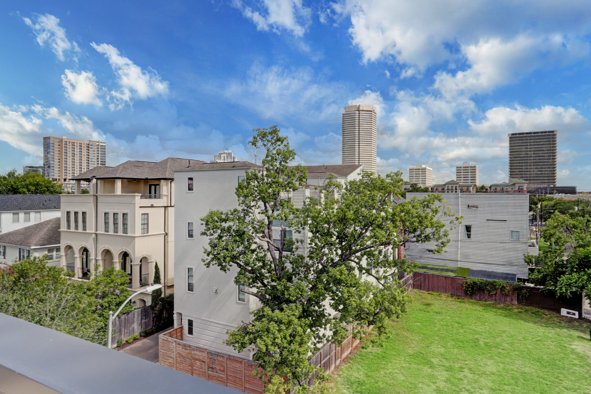 SUCH A PEACEFUL VIEW FROM FOURTH FLOOR TERRACE!