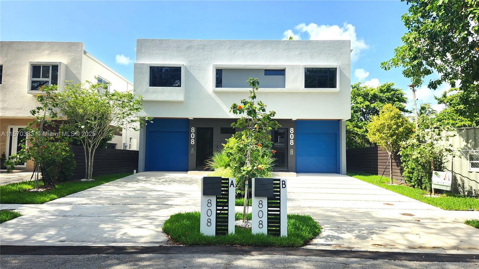 808 Southwest 9th Street, Unit 808A Fort Lauderdale, FL 33315 - Photo 29 of 30 a view of a house with yard and potted plants