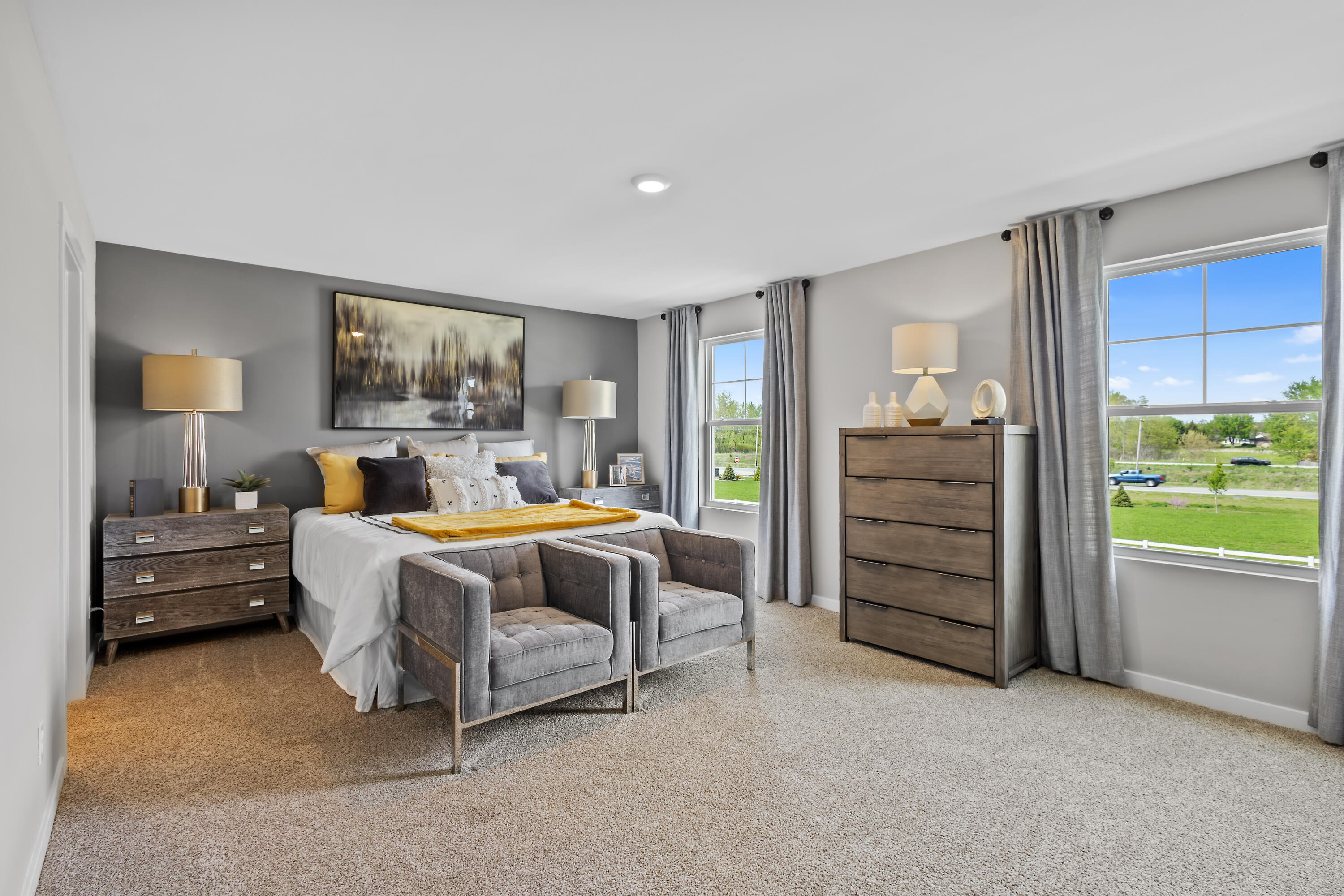 423 Fry Street Hebron, IN 46341 - Photo 18 of 32 a bed room with a bed and a window