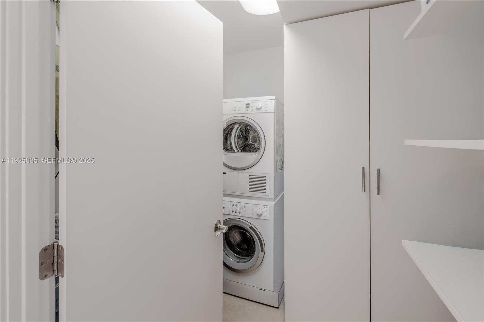 1925 Brickell Avenue, Unit D2006 Miami, FL 33129 - Photo 13 of 46 a view of washer and dryer