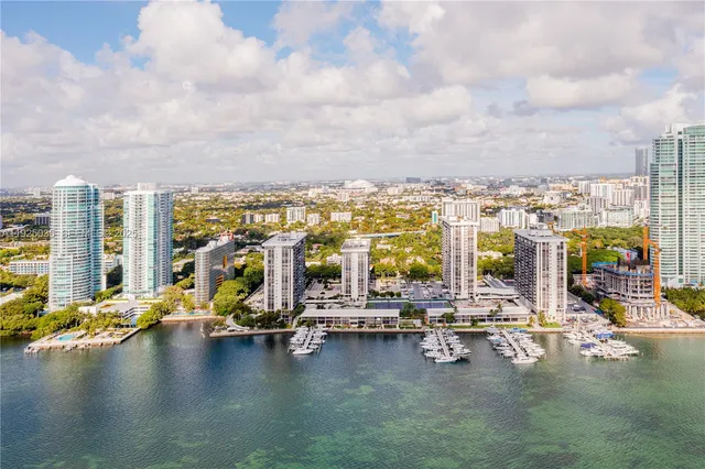 a city view with lot of multi story residential buildings