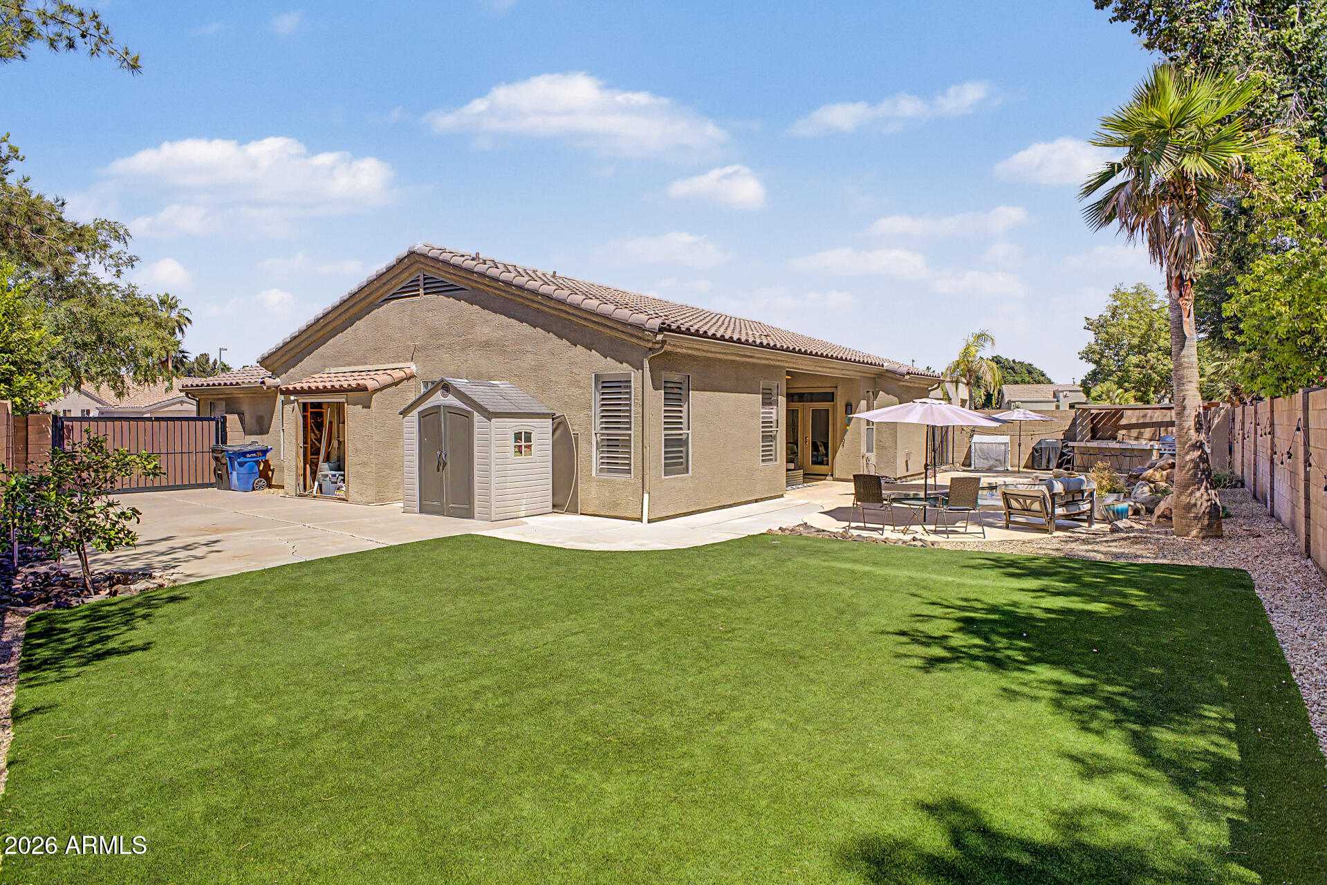 545 South Lemon Court Gilbert, AZ 85296 - Photo 13 of 41 Backyard