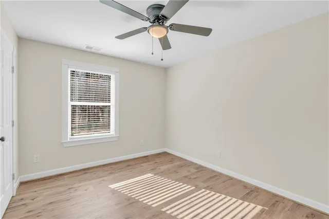 wooden floor in an empty room