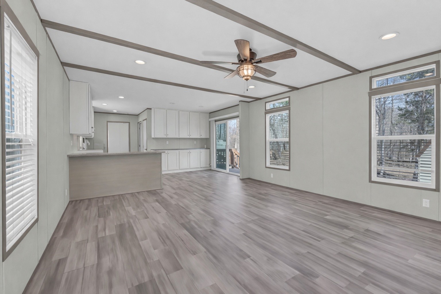 4819 Tarsus Road Palmyra, TN 37142 - Photo 11 of 15 a view of a kitchen with wooden floor and a kitchen