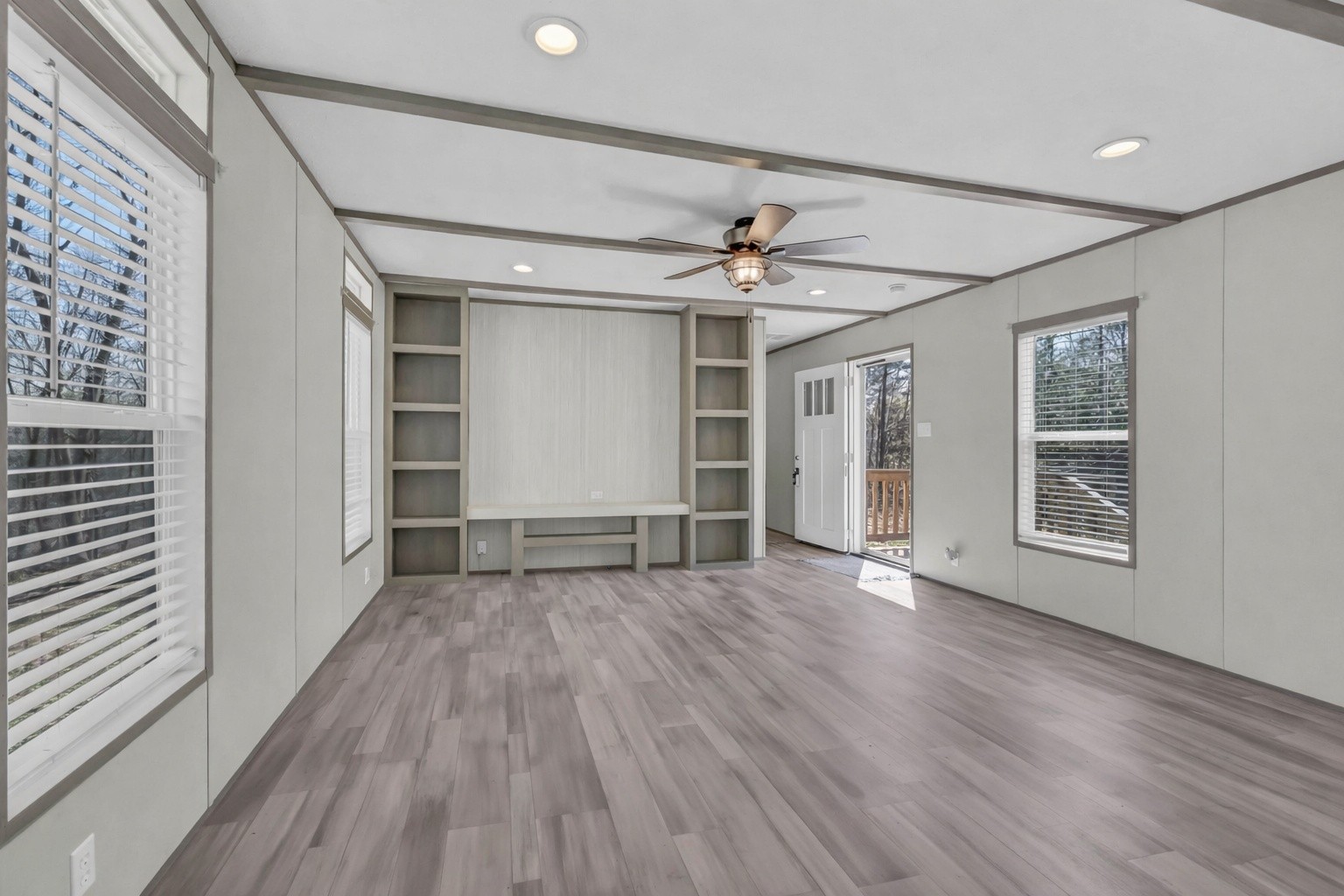 4819 Tarsus Road Palmyra, TN 37142 - Photo 10 of 15 wooden floor in an empty room with a window