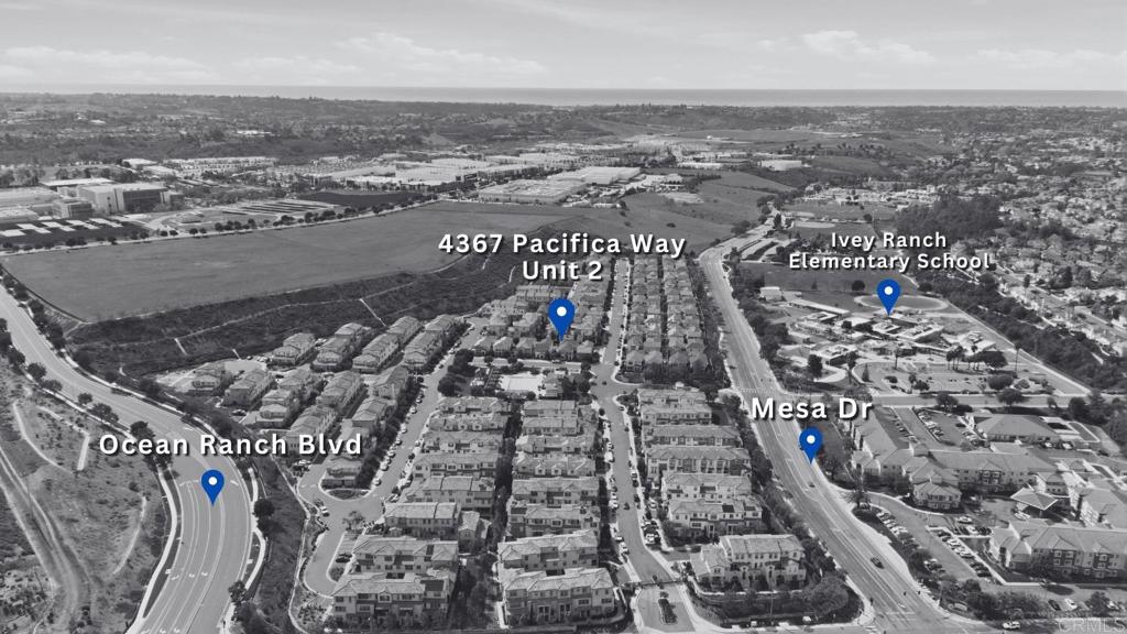 4367 Pacifica Way, Unit 2 Oceanside, CA 92056 - Photo 30 of 37 an aerial view of a city