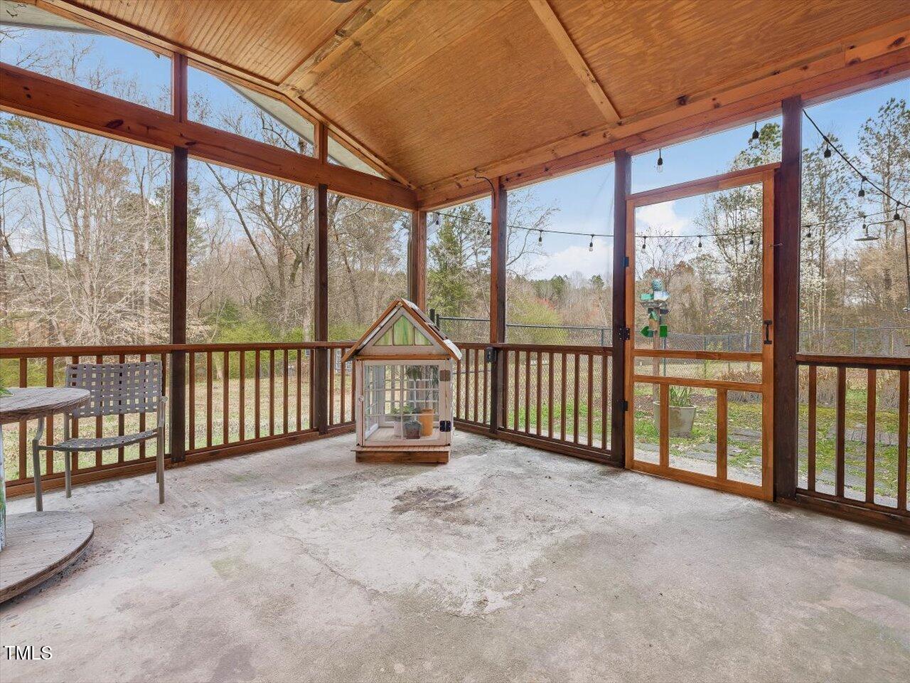 3121 Tarheel Clubhouse Road Raleigh, NC 27604 - Photo 39 of 48 61-Screened Porch