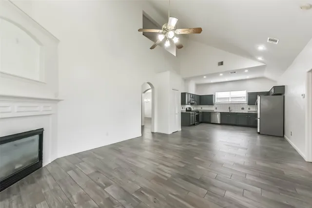 a view of a kitchen with a sink cabinets and a kitchen