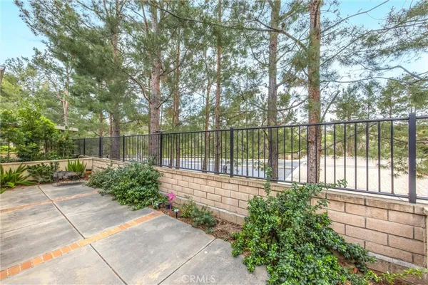 front view of a house with a outdoor space