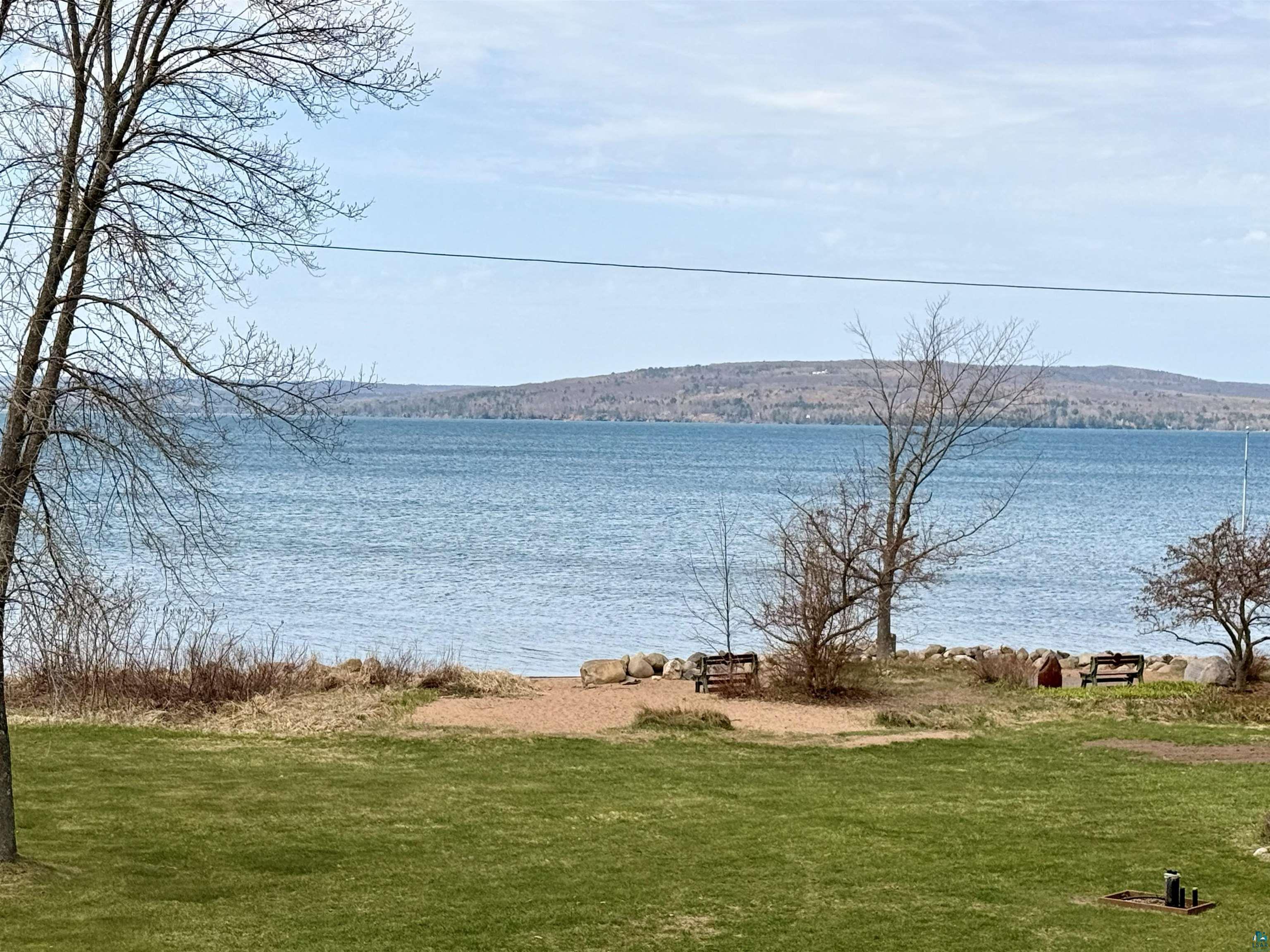 668 Fort Road, Unit 5 La Pointe, WI 54850 - Photo 20 of 27 Views of the beach from 1/2 of the condo windows