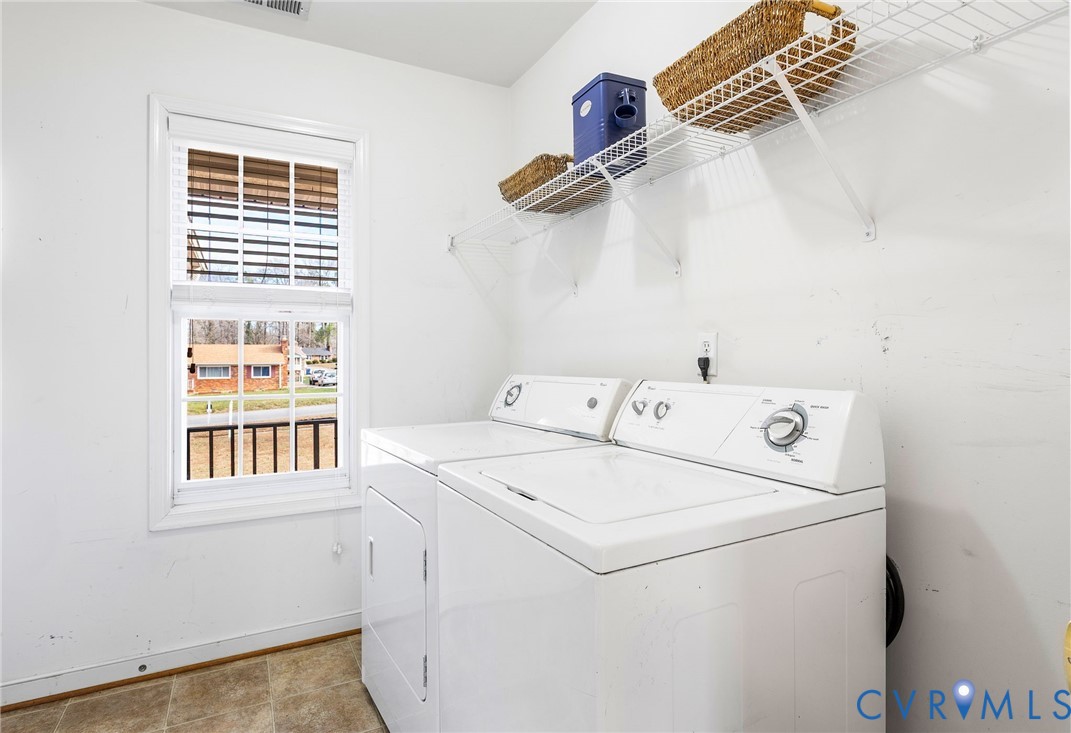 3120 Clintwood Road Midlothian, VA 23112 - Photo 17 of 38 a utility room with dryer and washer