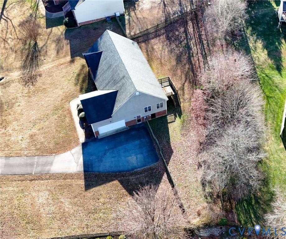 3120 Clintwood Road Midlothian, VA 23112 - Photo 34 of 38 a view of roof with wooden floor and a bench