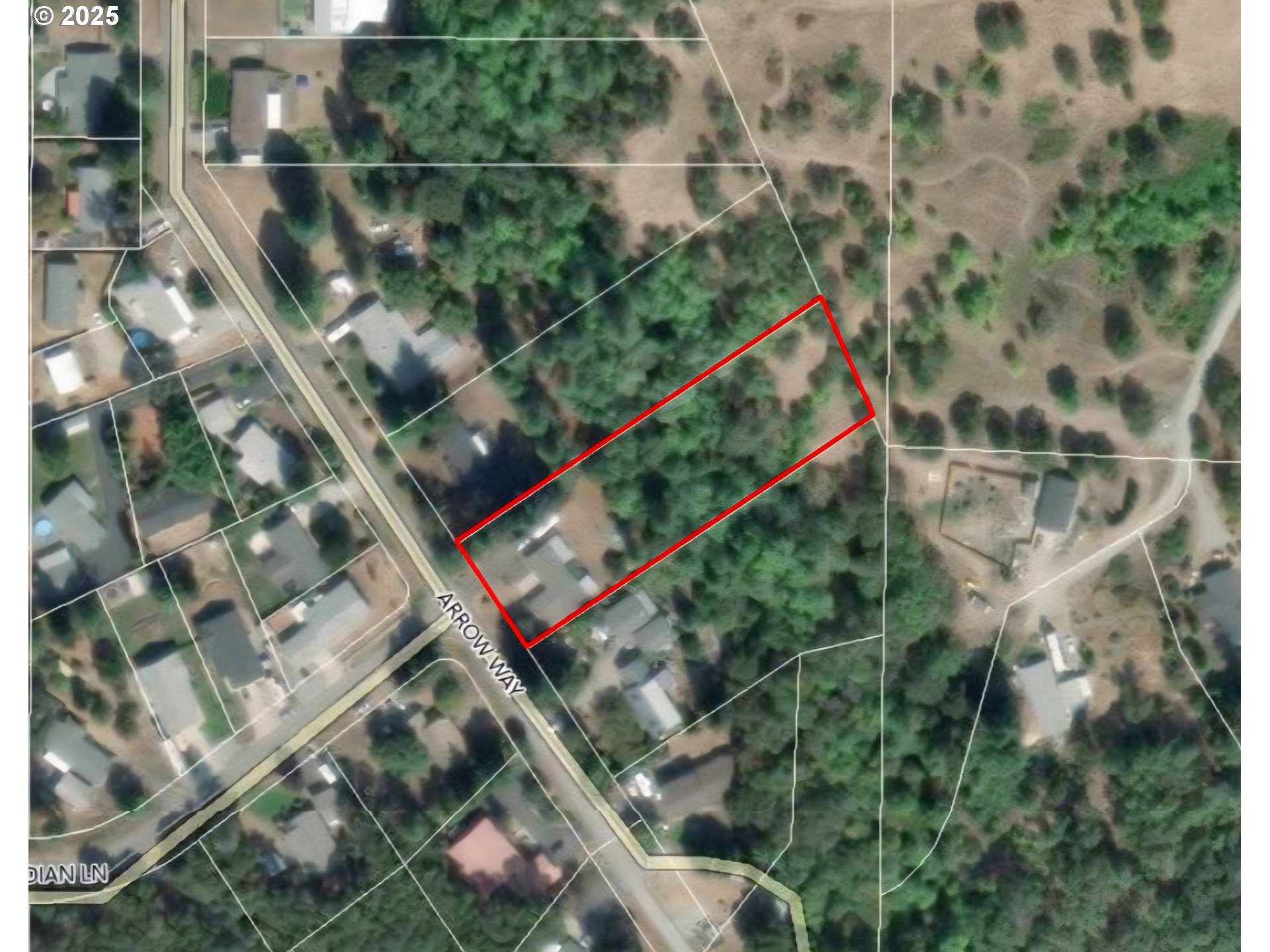 239 Arrow Way Myrtle Creek, OR 97457 - Photo 24 of 25 an aerial view of residential houses with outdoor space