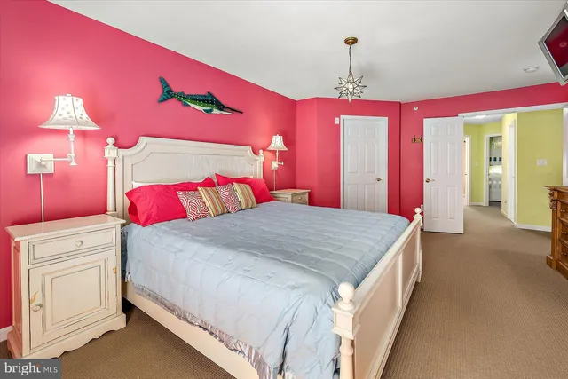 a view of a city with an ocean view