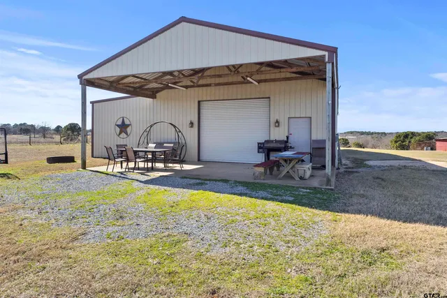 a view of a storage in a room