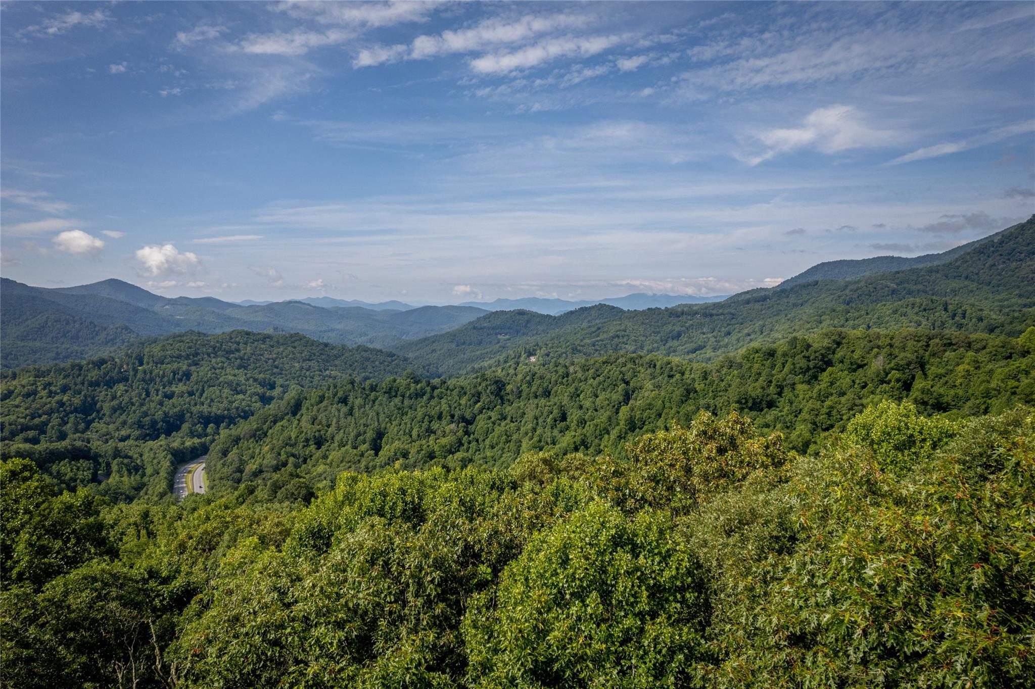 8 Resurrection Lane, Unit 8 Sylva, NC 28779 - Photo 16 of 20 a view of a city with lush green forest