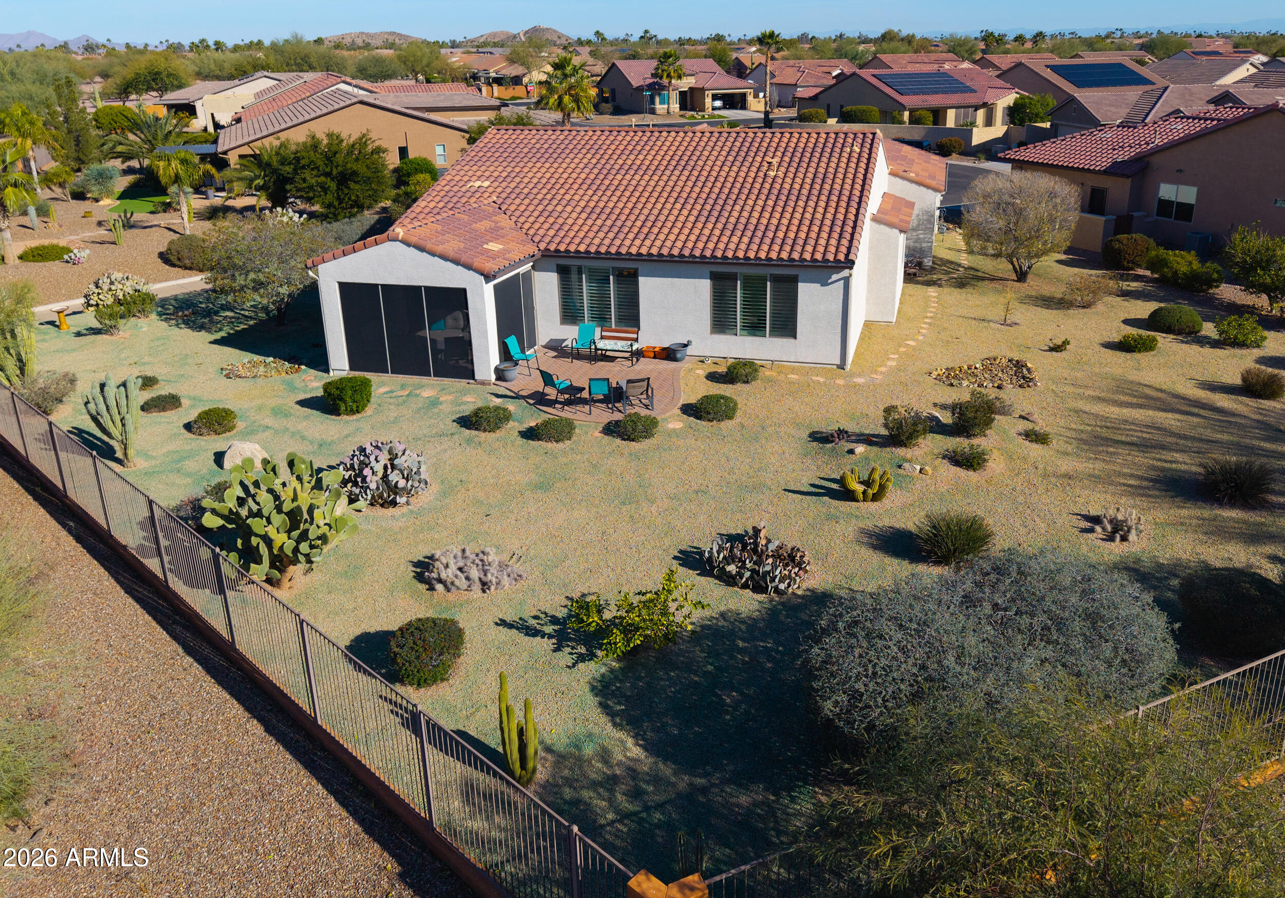 5048 North Scottsdale Road Eloy, AZ 85131 - Photo 50 of 53 a front view of a house with a yard