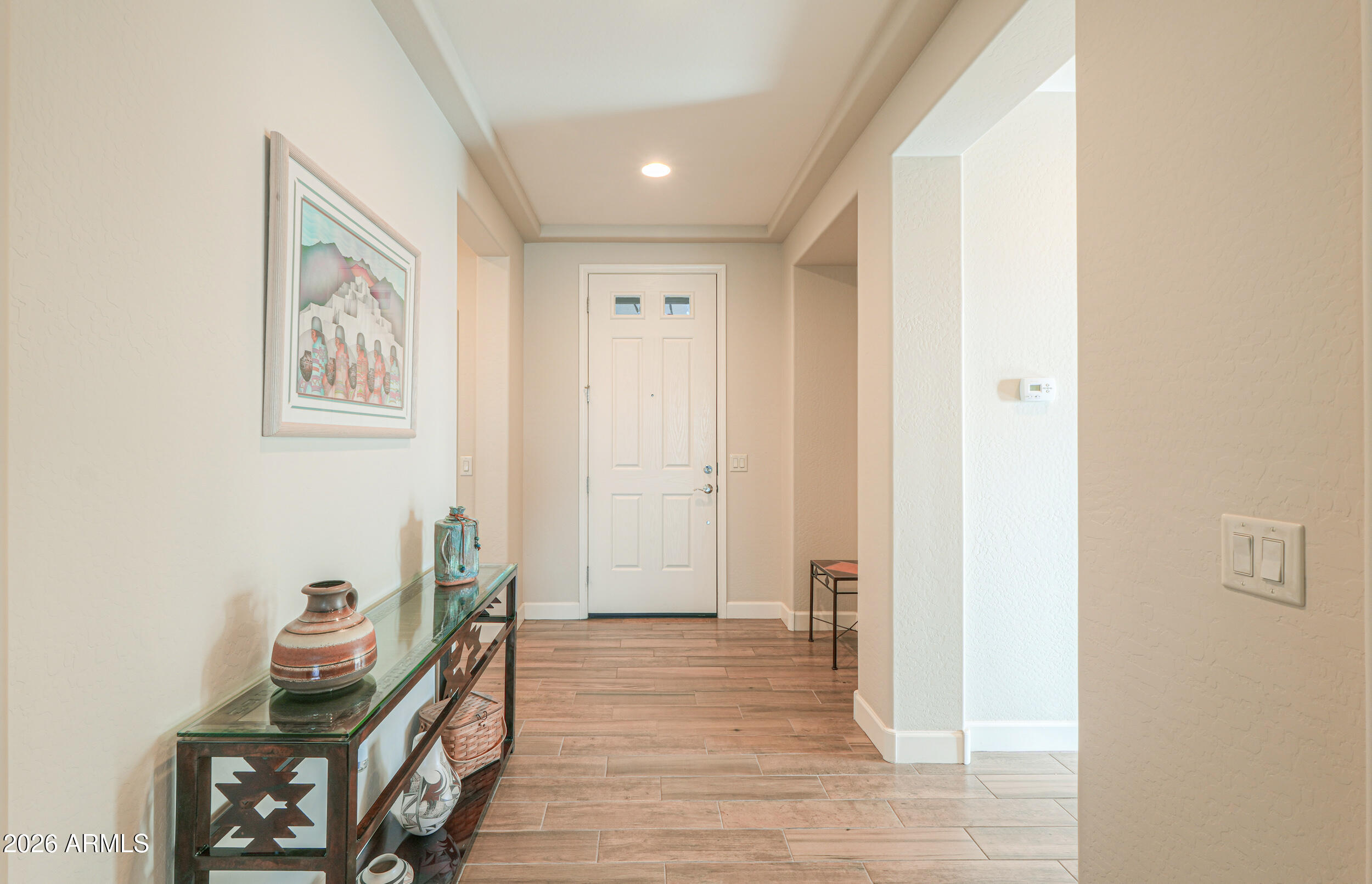 5048 North Scottsdale Road Eloy, AZ 85131 - Photo 6 of 53 a view of an entryway with wooden floor