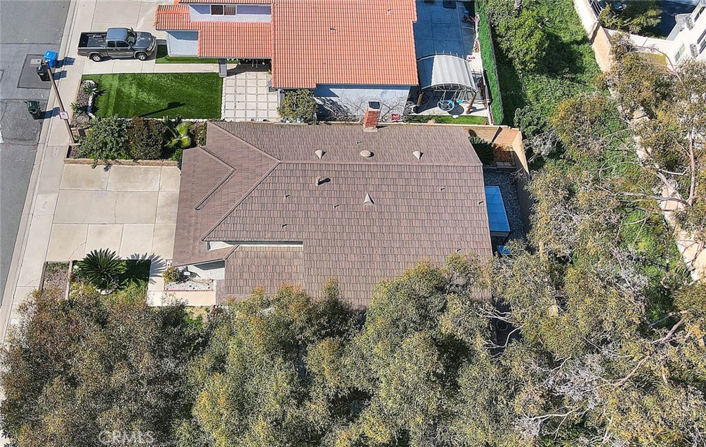 8 Tanglewood Drive Phillips Ranch, CA 91766 - Photo 57 of 71 an aerial view of multiple houses with yard