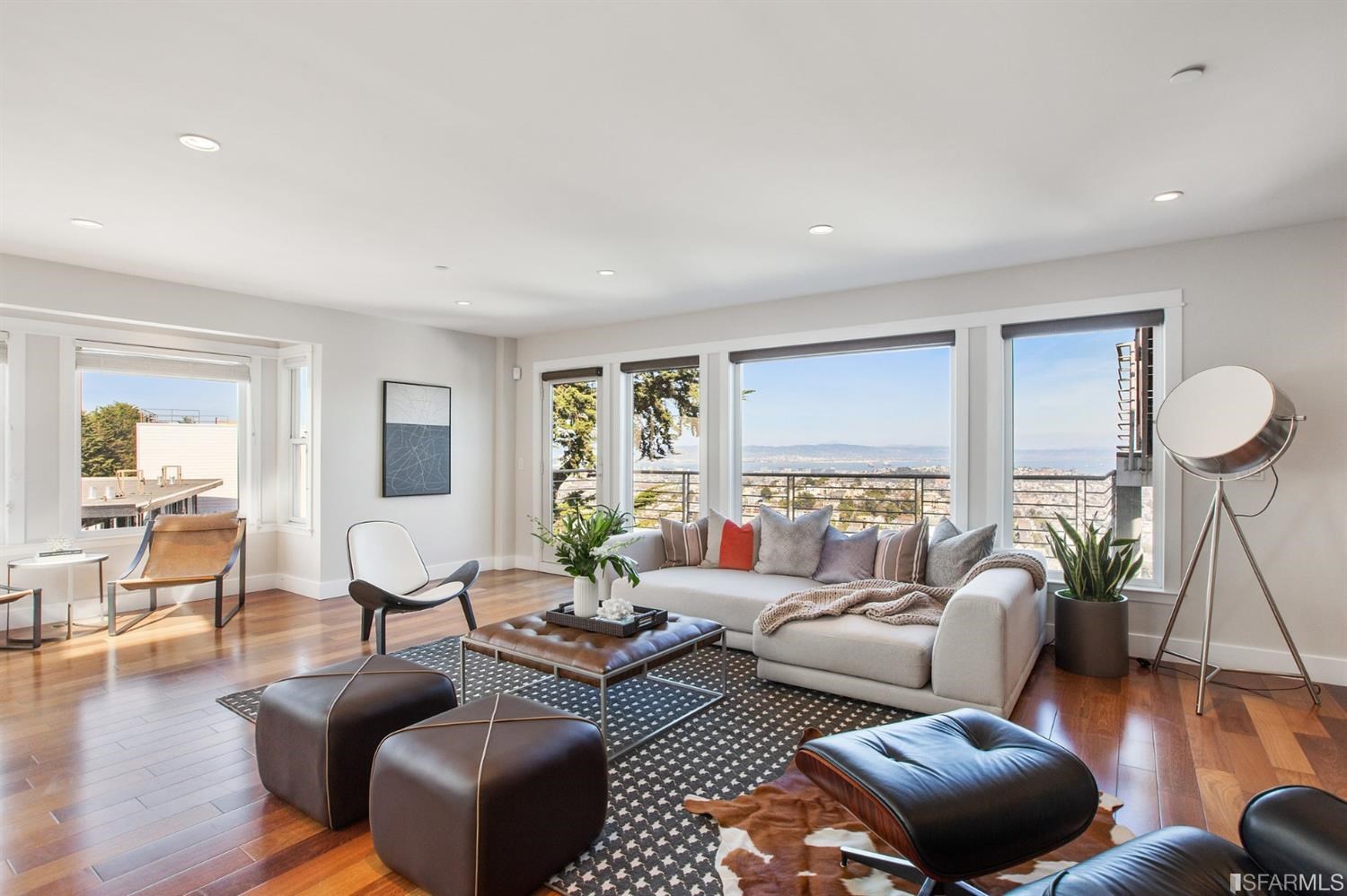 881 Corbett Avenue, Unit 3 San Francisco, CA 94131 - Photo 2 of 78 a living room with furniture and a large window