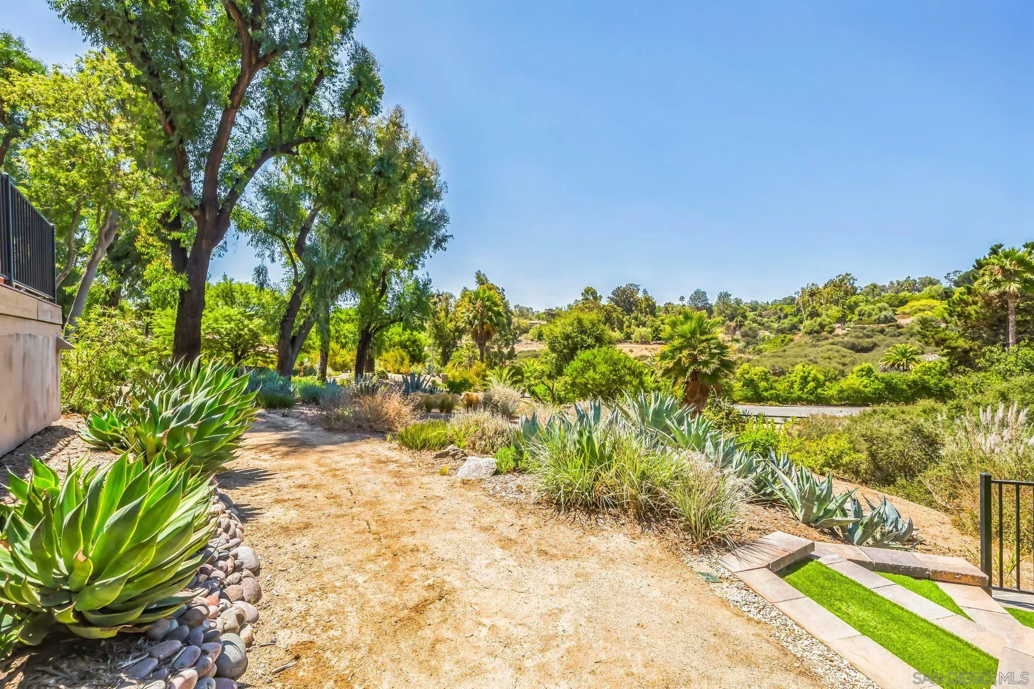 17335 Via Del Bravo Rancho Santa Fe, CA 92067 - Photo 42 of 47 a pathway of a yard