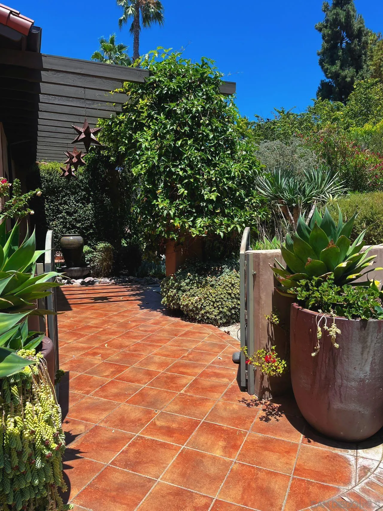 17335 Via Del Bravo Rancho Santa Fe, CA 92067 - Photo 7 of 47 a view of a backyard with plants