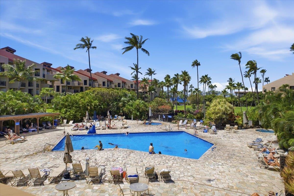 2695 South Kihei Road, Unit 5114 Kihei, HI 96753 - Photo 31 of 47 a view of a swimming pool with a patio