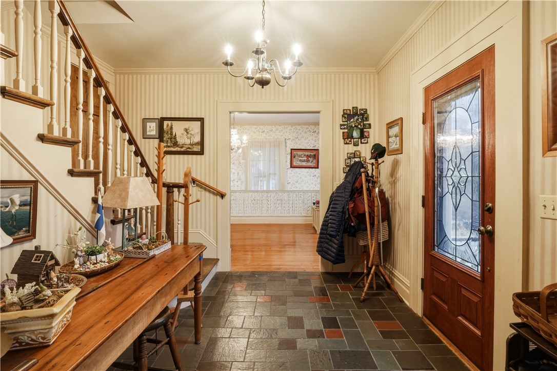 71 Olcott Road North Big Flats, NY 14814 - Photo 18 of 50 1st floor stairs to 2nd floor