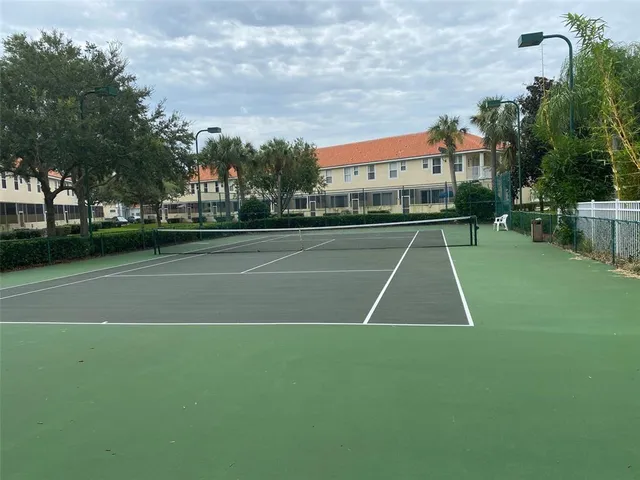 a view of a basketball court