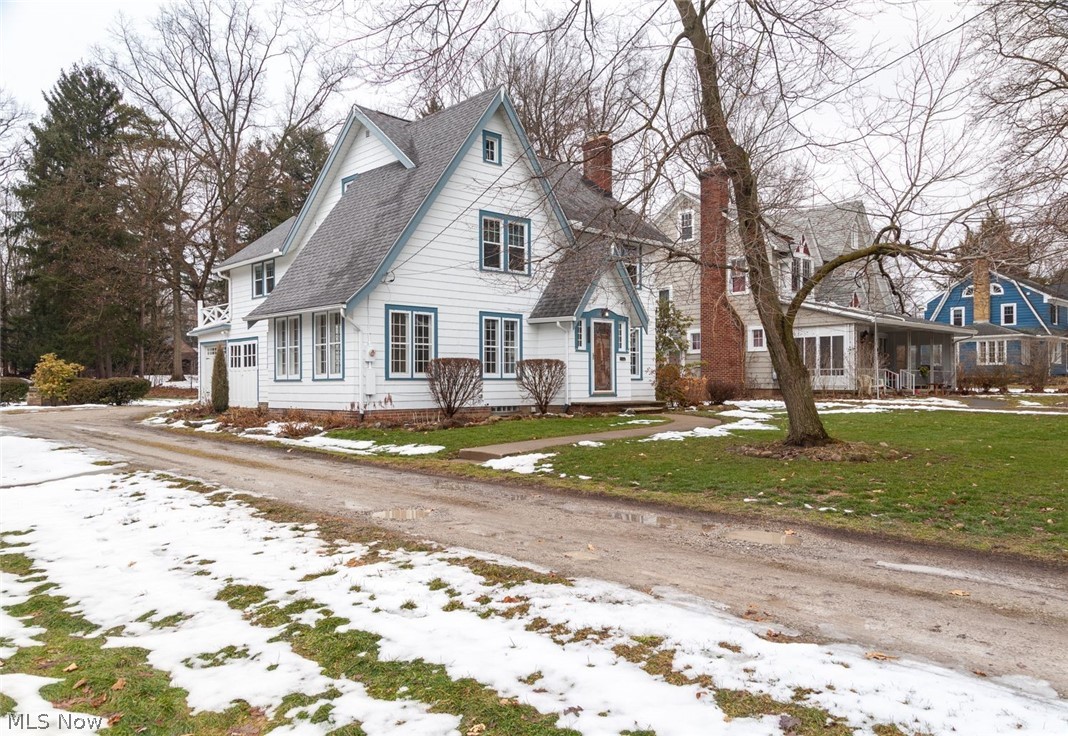 2056 Cleveland Road Wooster, OH 44691 - Photo 33 of 35 NE view--shared drive with ample parking. Easement recorded w/two houses share maintenance costs